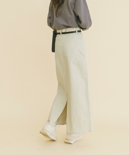 URBAN RESEARCH ITEMS / アーバンリサーチ アイテムズ スカート | ストレッチチノスカート | 詳細21
