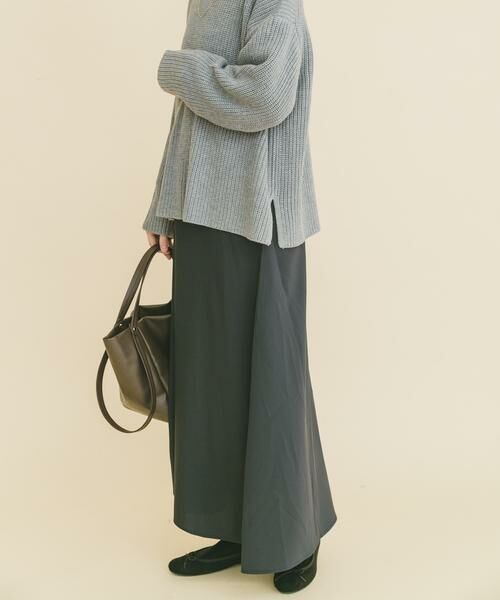 URBAN RESEARCH ITEMS / アーバンリサーチ アイテムズ ワンピース | 畦Vネックニット×キャミワンピースSET | 詳細10