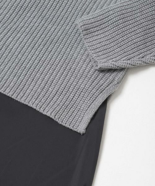 URBAN RESEARCH ITEMS / アーバンリサーチ アイテムズ ワンピース | 畦Vネックニット×キャミワンピースSET | 詳細18