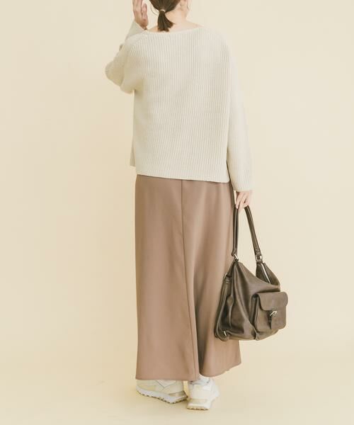 URBAN RESEARCH ITEMS / アーバンリサーチ アイテムズ ワンピース | 畦Vネックニット×キャミワンピースSET | 詳細19