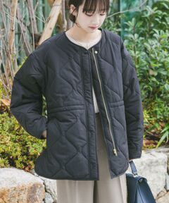 URBAN RESEARCH ITEMS / アーバンリサーチ アイテムズ ブルゾン | ドロストサイドオープン中綿ブルゾン