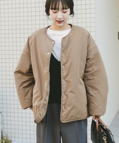 URBAN RESEARCH ITEMS / アーバンリサーチ アイテムズ ダウンジャケット・ベスト | テントシルエット中綿ブルゾン | 詳細1