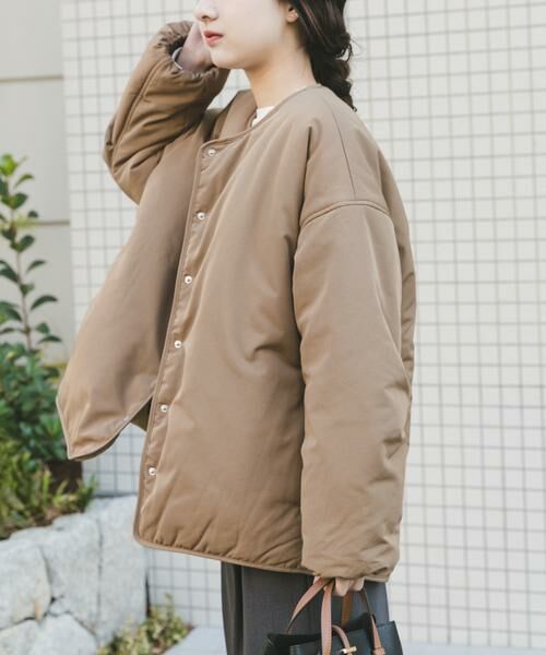 URBAN RESEARCH ITEMS / アーバンリサーチ アイテムズ ダウンジャケット・ベスト | テントシルエット中綿ブルゾン | 詳細3