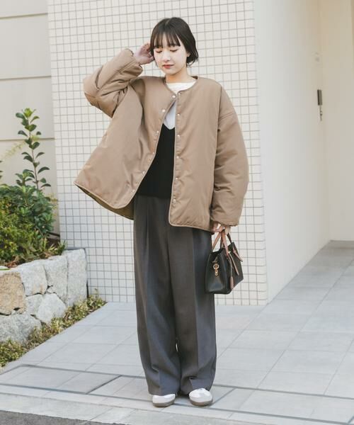 URBAN RESEARCH ITEMS / アーバンリサーチ アイテムズ ダウンジャケット・ベスト | テントシルエット中綿ブルゾン | 詳細4