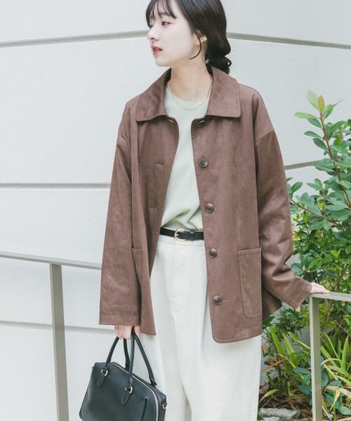 URBAN RESEARCH ITEMS / アーバンリサーチ アイテムズ その他アウター | フェイクスエードオーバージャケット | 詳細2