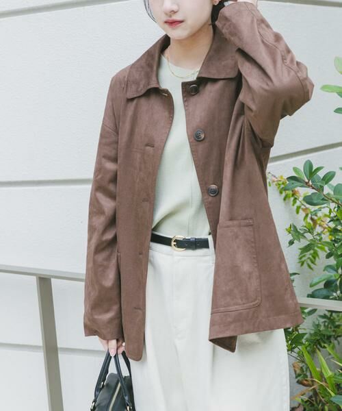 URBAN RESEARCH ITEMS / アーバンリサーチ アイテムズ その他アウター | フェイクスエードオーバージャケット | 詳細3