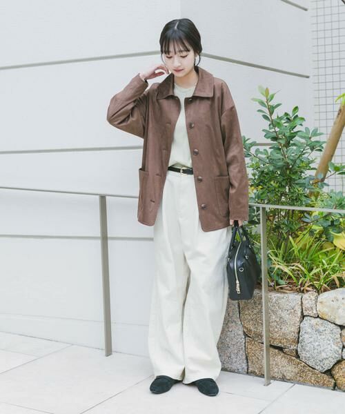 URBAN RESEARCH ITEMS / アーバンリサーチ アイテムズ その他アウター | フェイクスエードオーバージャケット | 詳細5