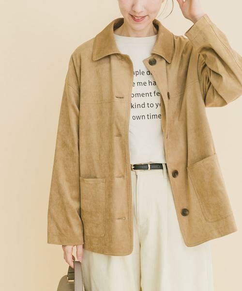 URBAN RESEARCH ITEMS / アーバンリサーチ アイテムズ その他アウター | フェイクスエードオーバージャケット | 詳細8