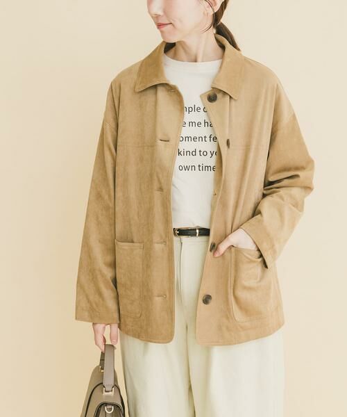 URBAN RESEARCH ITEMS / アーバンリサーチ アイテムズ その他アウター | フェイクスエードオーバージャケット | 詳細9