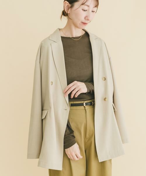 URBAN RESEARCH ITEMS / アーバンリサーチ アイテムズ その他アウター | リネンライクジャケット | 詳細13