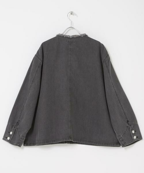 URBAN RESEARCH ITEMS / アーバンリサーチ アイテムズ Gジャン・デニムジャケット | デニムオーバーノーカラージャケット | 詳細21