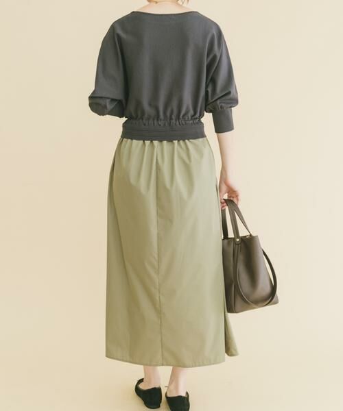 URBAN RESEARCH ITEMS / アーバンリサーチ アイテムズ ワンピース | ニットドッキングワンピース | 詳細2