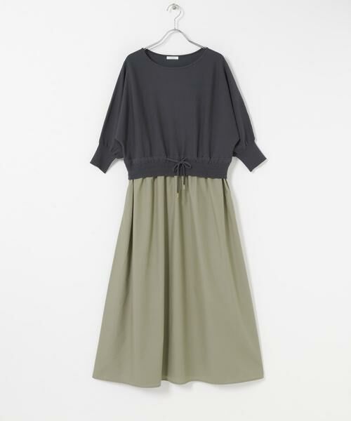 URBAN RESEARCH ITEMS / アーバンリサーチ アイテムズ ワンピース | ニットドッキングワンピース | 詳細4