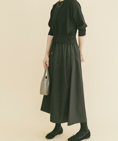 URBAN RESEARCH ITEMS / アーバンリサーチ アイテムズ ワンピース | ニットドッキングワンピース | 詳細7