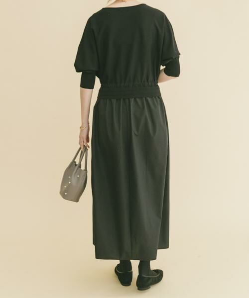 URBAN RESEARCH ITEMS / アーバンリサーチ アイテムズ ワンピース | ニットドッキングワンピース | 詳細8