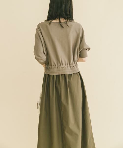 URBAN RESEARCH ITEMS / アーバンリサーチ アイテムズ ワンピース | ニットドッキングワンピース | 詳細20