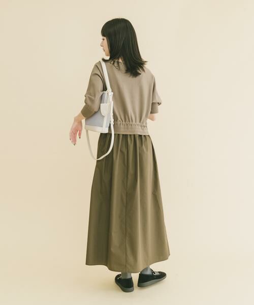 URBAN RESEARCH ITEMS / アーバンリサーチ アイテムズ ワンピース | ニットドッキングワンピース | 詳細23