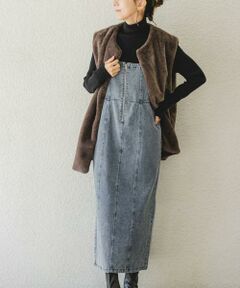 URBAN RESEARCH ITEMS / アーバンリサーチ アイテムズ ワンピース | デニムキャミワンピース