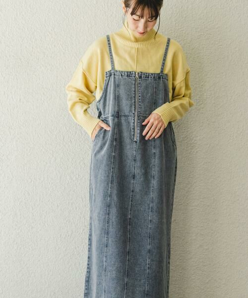 URBAN RESEARCH ITEMS / アーバンリサーチ アイテムズ ワンピース | デニムキャミワンピース | 詳細4
