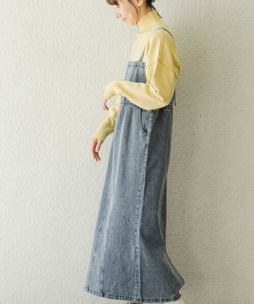 URBAN RESEARCH ITEMS / アーバンリサーチ アイテムズ ワンピース | デニムキャミワンピース | 詳細5