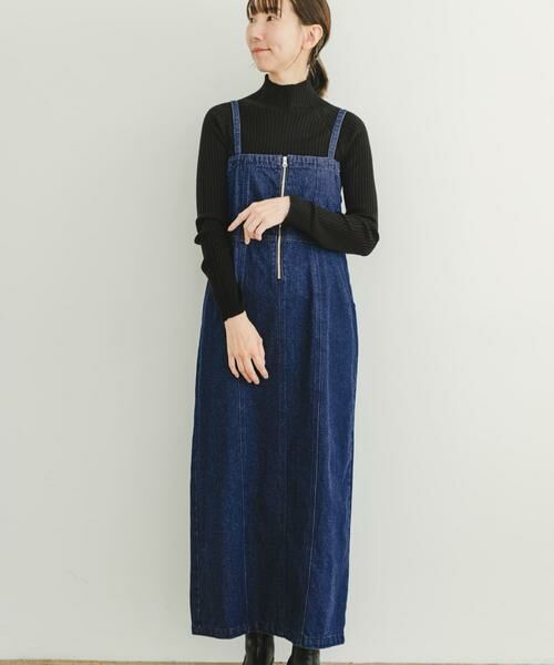 URBAN RESEARCH ITEMS / アーバンリサーチ アイテムズ ワンピース | デニムキャミワンピース | 詳細10