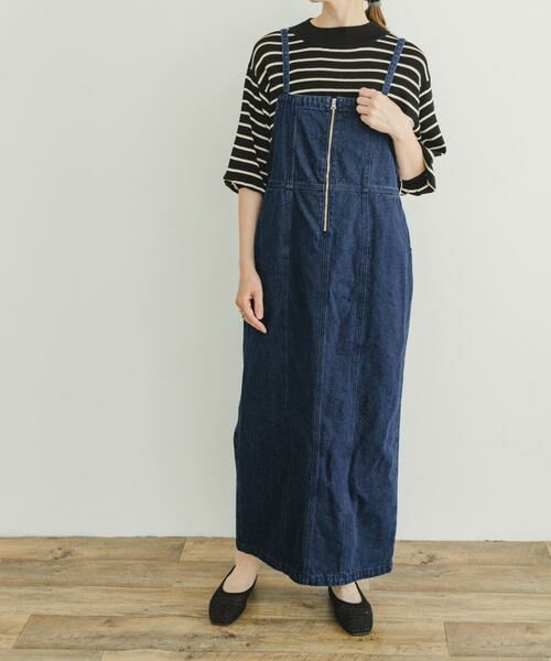 URBAN RESEARCH ITEMS / アーバンリサーチ アイテムズ ワンピース | デニムキャミワンピース | 詳細14