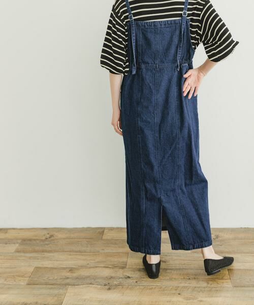 URBAN RESEARCH ITEMS / アーバンリサーチ アイテムズ ワンピース | デニムキャミワンピース | 詳細15