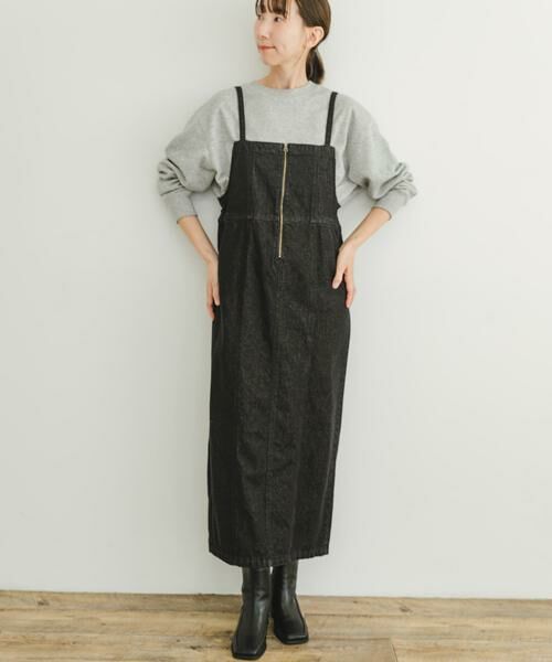 URBAN RESEARCH ITEMS / アーバンリサーチ アイテムズ ワンピース | デニムキャミワンピース | 詳細24