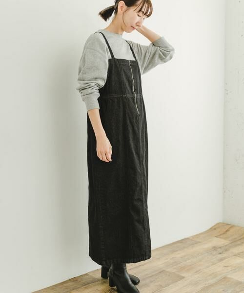URBAN RESEARCH ITEMS / アーバンリサーチ アイテムズ ワンピース | デニムキャミワンピース | 詳細25