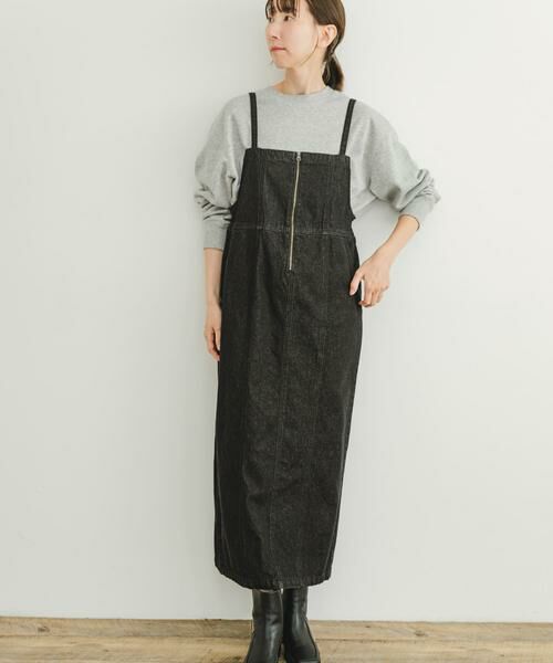 URBAN RESEARCH ITEMS / アーバンリサーチ アイテムズ ワンピース | デニムキャミワンピース | 詳細26