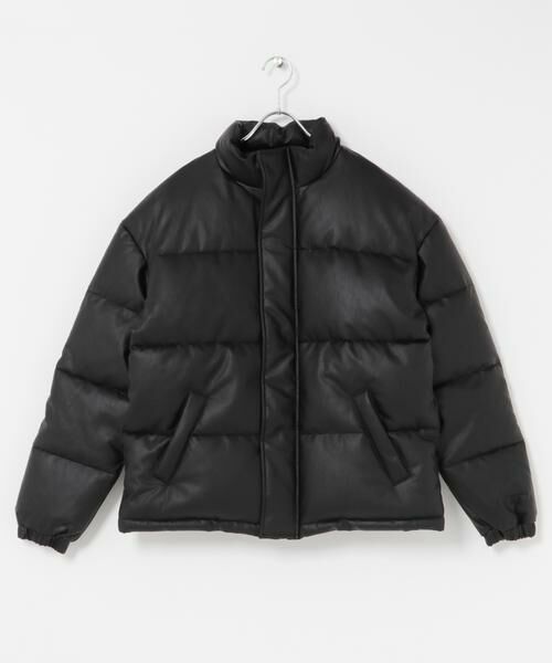 URBAN RESEARCH ITEMS / アーバンリサーチ アイテムズ ブルゾン | F.L.中綿ハイネックブルゾン（ブラック）