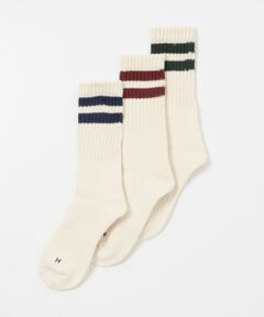 URBAN RESEARCH ITEMS / アーバンリサーチ アイテムズ ソックス | Healthknit　シンカー2Line クラシックソックス 3P