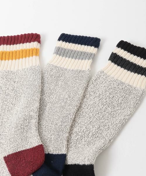 URBAN RESEARCH ITEMS / アーバンリサーチ アイテムズ ソックス | Healthknit　フルパイル2Line ソックス 3P | 詳細4