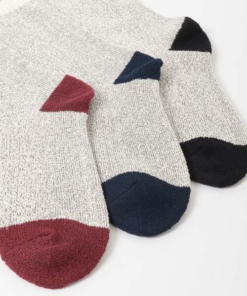 URBAN RESEARCH ITEMS / アーバンリサーチ アイテムズ ソックス | Healthknit　フルパイル2Line ソックス 3P | 詳細5