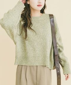 URBAN RESEARCH ITEMS / アーバンリサーチ アイテムズ ニット・セーター | ミックスヤーンニットプルオーバー