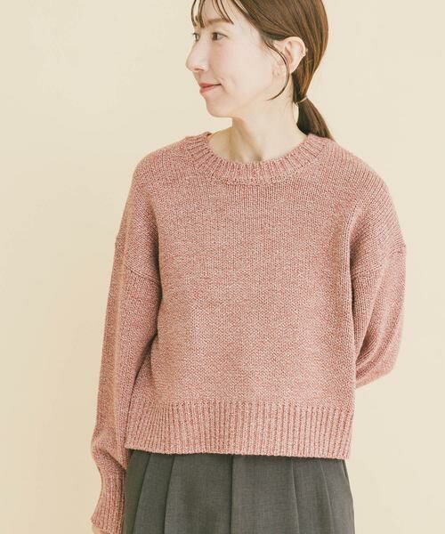 URBAN RESEARCH ITEMS / アーバンリサーチ アイテムズ ニット・セーター | ミックスヤーンニットプルオーバー | 詳細3