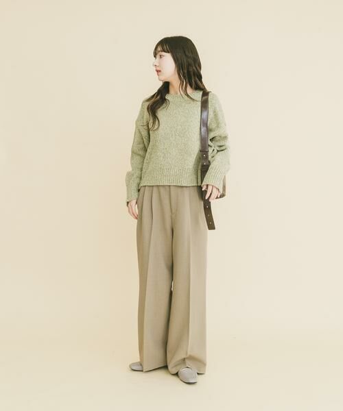 URBAN RESEARCH ITEMS / アーバンリサーチ アイテムズ ニット・セーター | ミックスヤーンニットプルオーバー | 詳細16