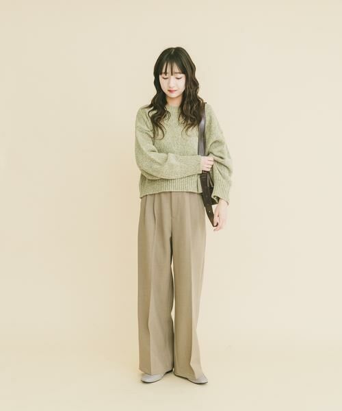 URBAN RESEARCH ITEMS / アーバンリサーチ アイテムズ ニット・セーター | ミックスヤーンニットプルオーバー | 詳細17