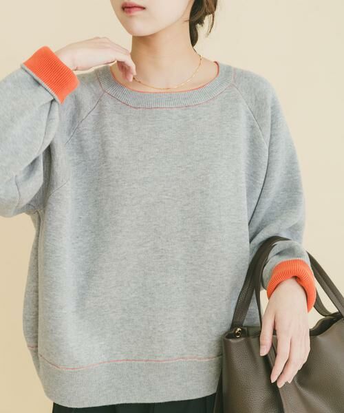 URBAN RESEARCH ITEMS / アーバンリサーチ アイテムズ ニット・セーター | ラグランスリーブリバーシブルニット | 詳細1
