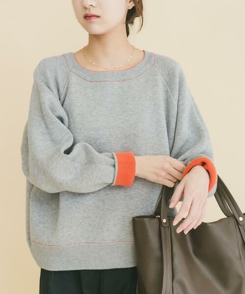 URBAN RESEARCH ITEMS / アーバンリサーチ アイテムズ ニット・セーター | ラグランスリーブリバーシブルニット | 詳細2
