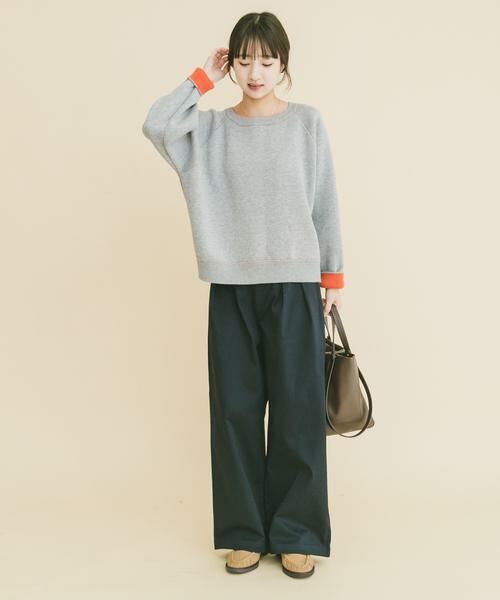 URBAN RESEARCH ITEMS / アーバンリサーチ アイテムズ ニット・セーター | ラグランスリーブリバーシブルニット | 詳細3
