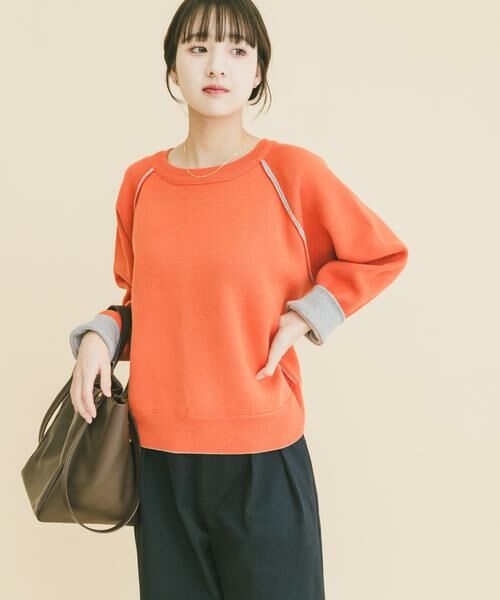 URBAN RESEARCH ITEMS / アーバンリサーチ アイテムズ ニット・セーター | ラグランスリーブリバーシブルニット | 詳細5