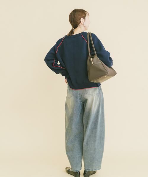 URBAN RESEARCH ITEMS / アーバンリサーチ アイテムズ ニット・セーター | ラグランスリーブリバーシブルニット | 詳細14