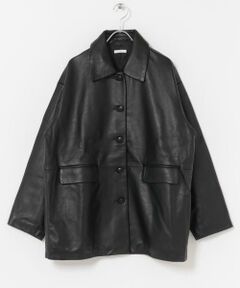 URBAN RESEARCH ITEMS / アーバンリサーチ アイテムズ レザーブルゾン・ジャケット | ラムレザーオーバージャケット