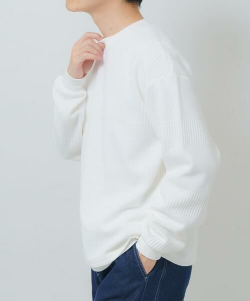 URBAN RESEARCH ITEMS / アーバンリサーチ アイテムズ スウェット | ランダムピッチジャカードtops | 詳細29