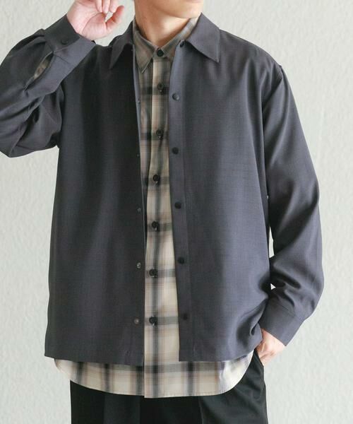 URBAN RESEARCH ITEMS / アーバンリサーチ アイテムズ シャツ・ブラウス | 2way ストレッチロングスリーブスナップシャツ | 詳細26