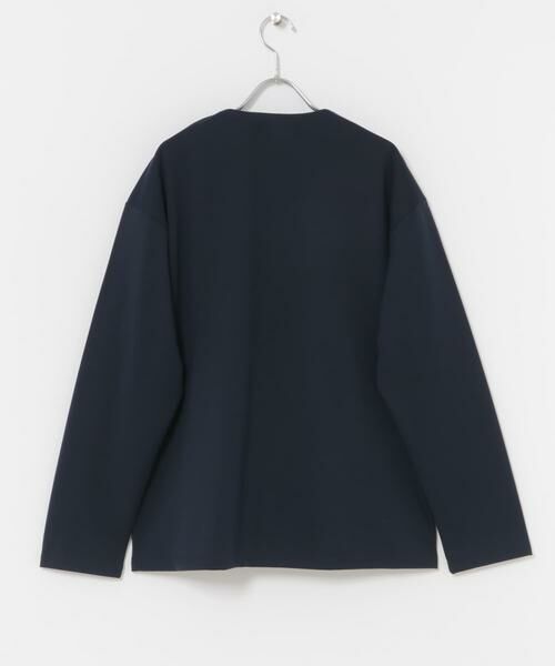 URBAN RESEARCH ITEMS / アーバンリサーチ アイテムズ ノーカラージャケット | 『洗濯可』SMART-air 調温 ノーラペルジャケット(楽着シリーズ) | 詳細16