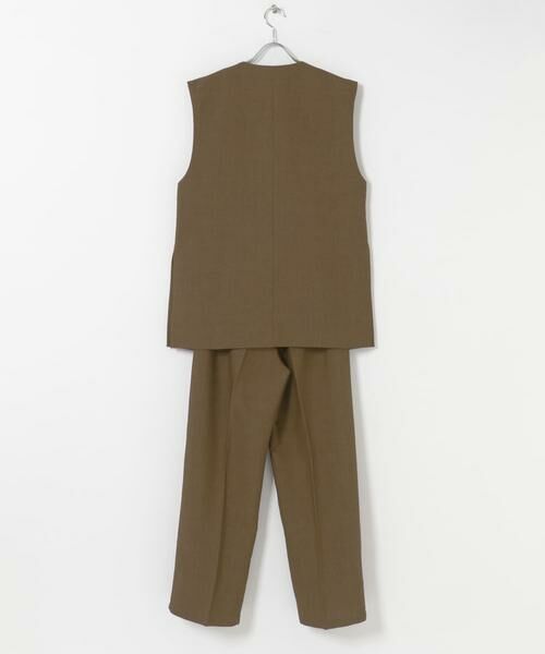 URBAN RESEARCH ITEMS / アーバンリサーチ アイテムズ セットアップ | 『UVカット/接触冷感』ホップサックジレ×パンツセット(楽着シリーズ) | 詳細11