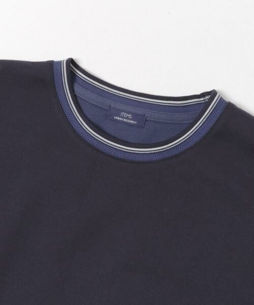 URBAN RESEARCH ITEMS / アーバンリサーチ アイテムズ Tシャツ | ヘリンボンリブロングスリーブカットソー | 詳細11