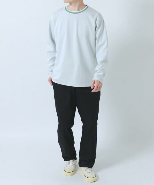 URBAN RESEARCH ITEMS / アーバンリサーチ アイテムズ Tシャツ | ヘリンボンリブロングスリーブカットソー | 詳細15